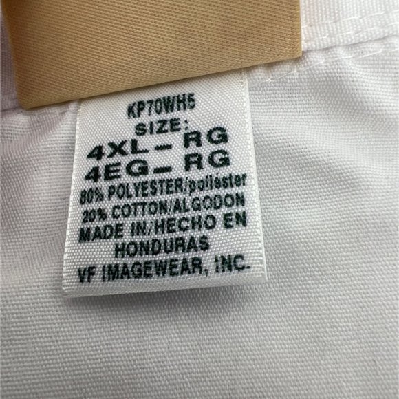 Red Kap Lab Coat Unisex White 80/20 KP70WH5 Size 4XL Never Worn - Picture 3 of 4